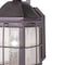Vaxcel Revere 1 Light Bronze Rectangle Outdoor Wall Lantern Clear Glass OW39573RBZ - alternate 3